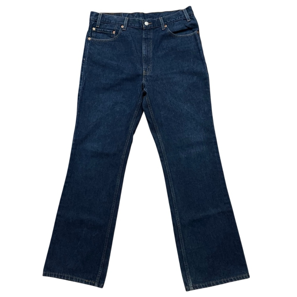 Levi's Denim Jeans Mens Size 36x32 (Fits 36x33) 517 Boot Cut Blue Vintage 1990s